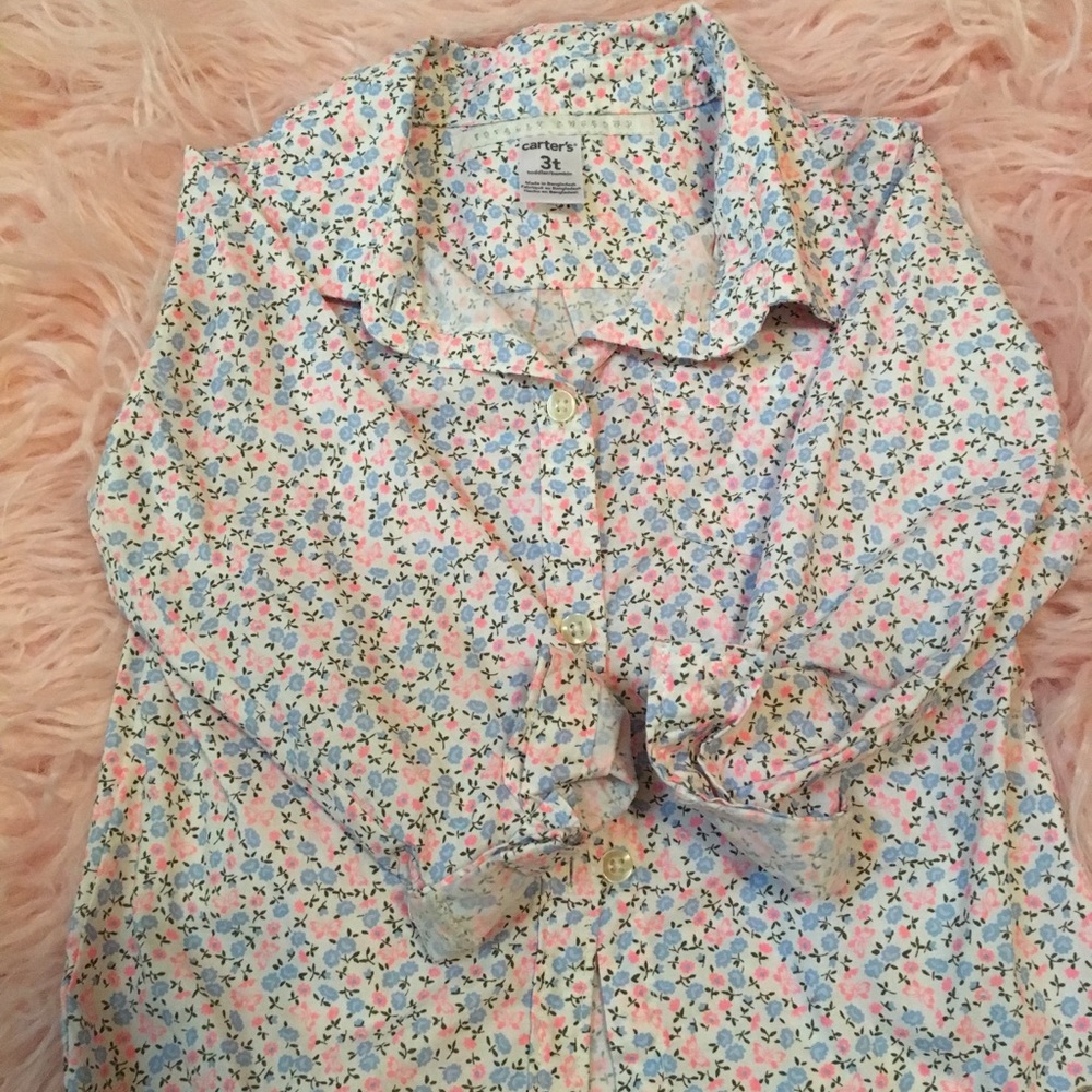 Carter’s Toddler Girl Button Down Shirt